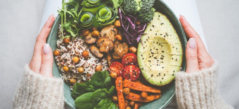 kontrol kualitas makanan vegetarian