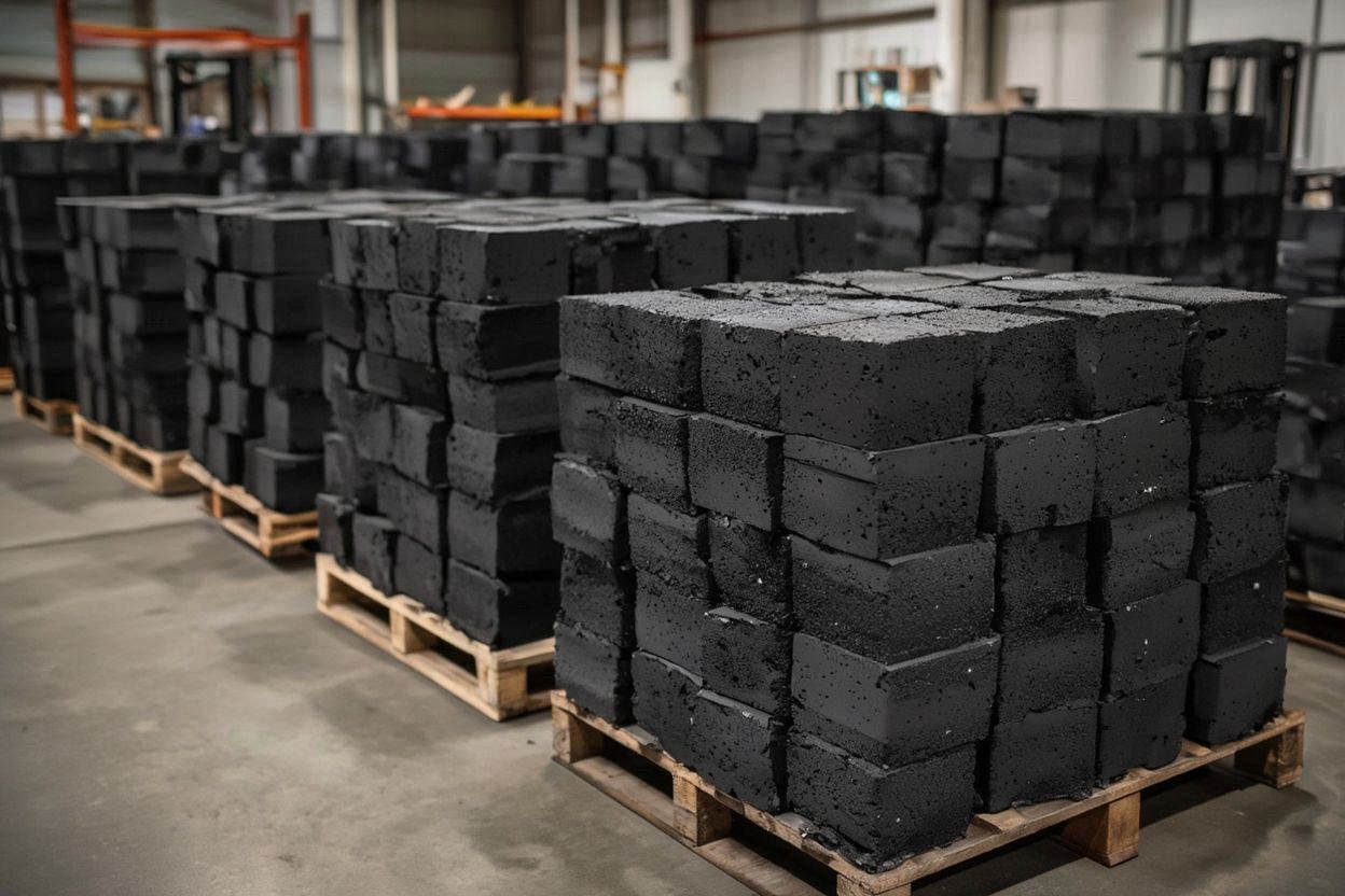 تجارة فحم جوز الهند المكعبات الدولي