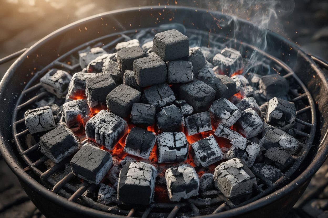 how to start charcoal briquettes for grilling