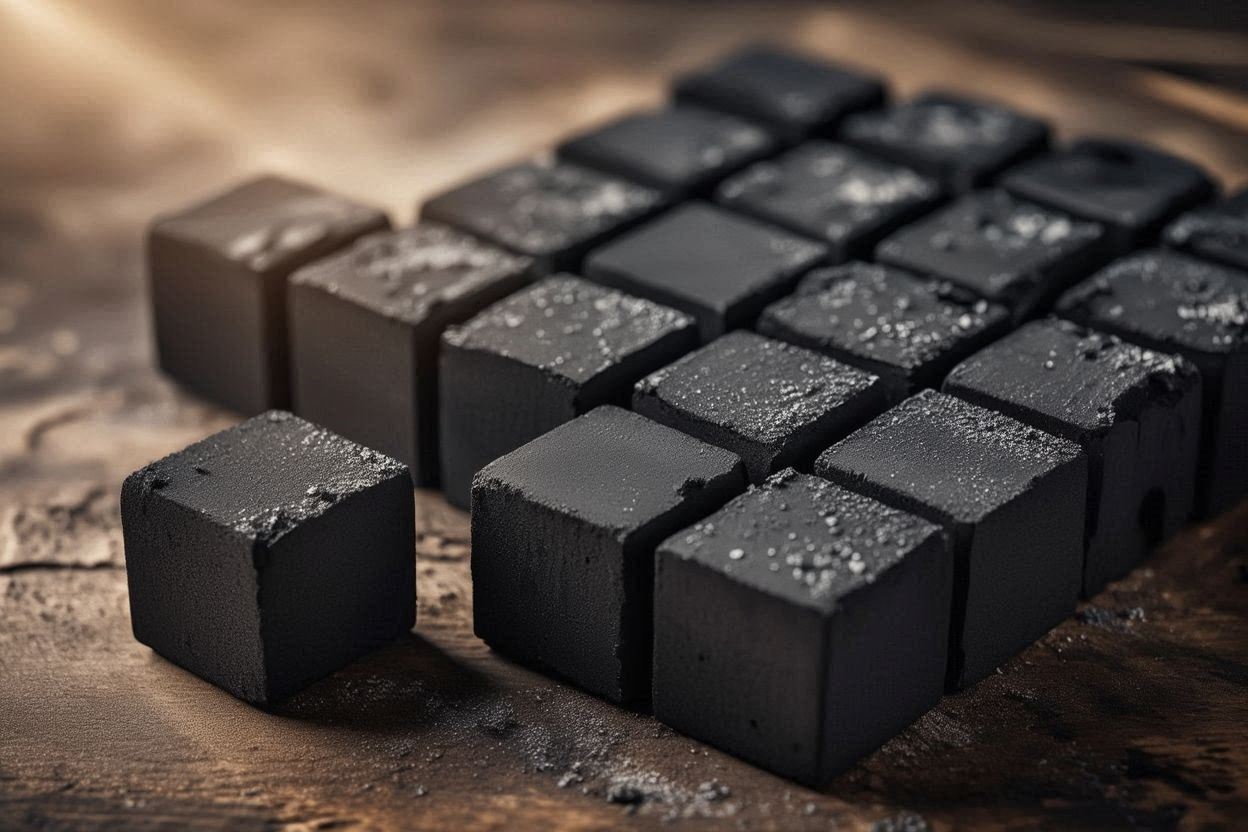 Long Lasting Coconut Charcoal Cubes