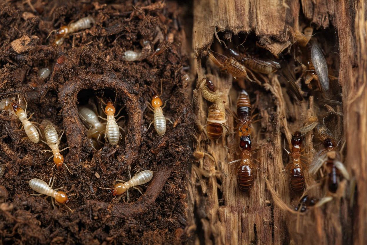 perbedaan rayap tanah dan rayap kayu