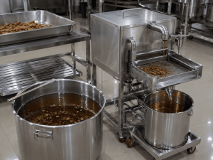 Filter Saringan Minyak Goreng Industri untuk Menangani Endapan Produksi