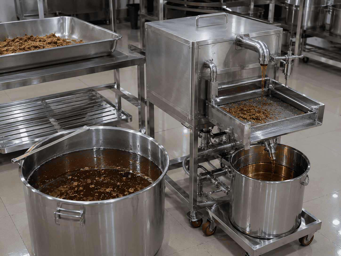 filter saringan minyak goreng industri