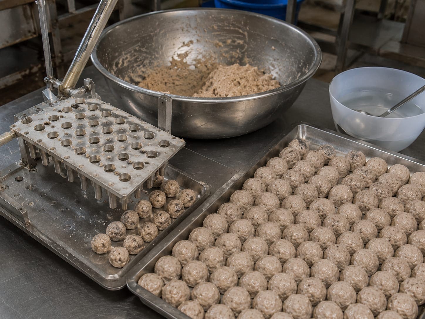 cetakan bakso untuk usaha